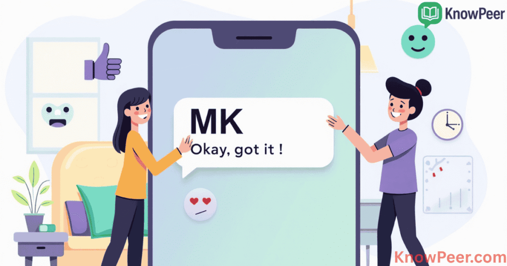 MK Mean in Texting