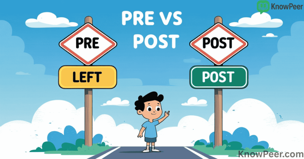 Pre vs Post