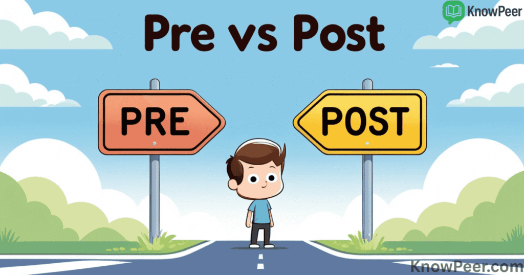 Pre vs Post