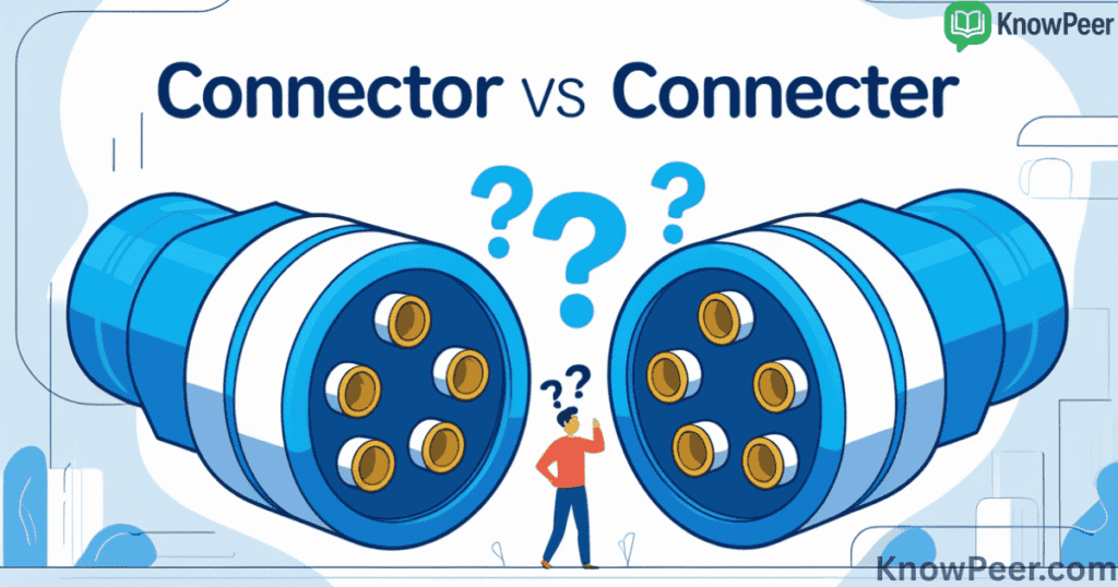 Connector or Connecter