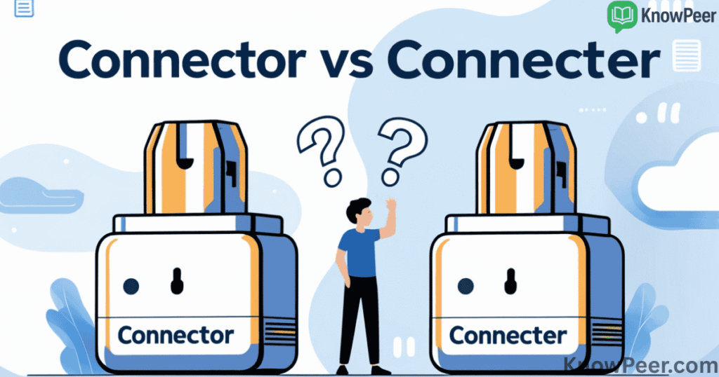 Connector or Connecter
