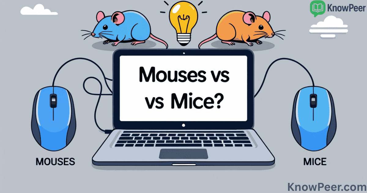 Mouses vs Mice