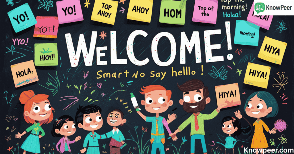 Other Ways to Say Hello