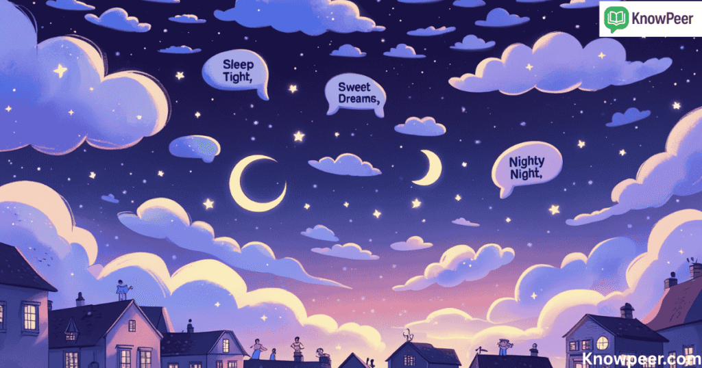 Good Night Other Ways to Say