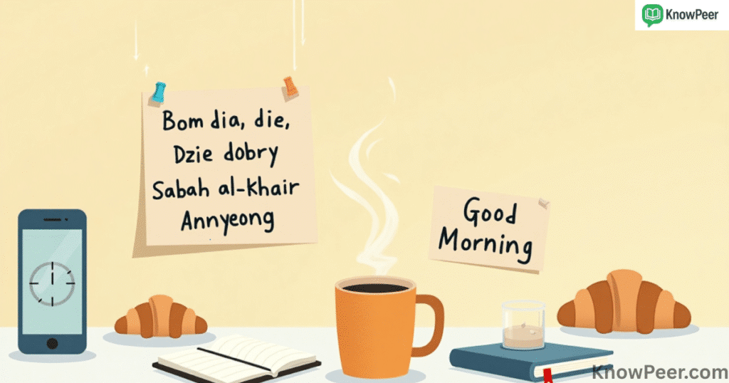 Other Ways to Say Good Morning