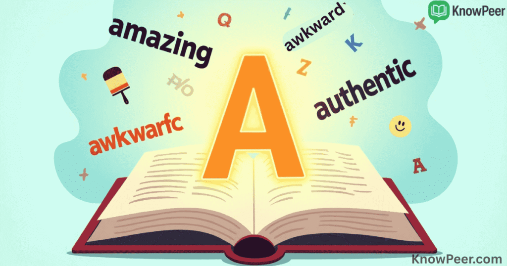 150 Adjectives That Start With A