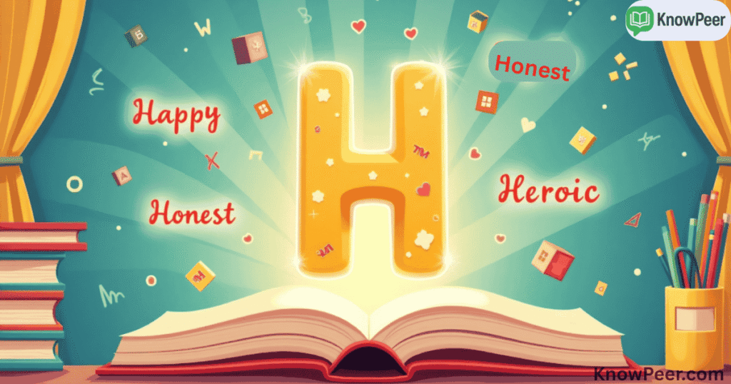Adjectives That Start With H
