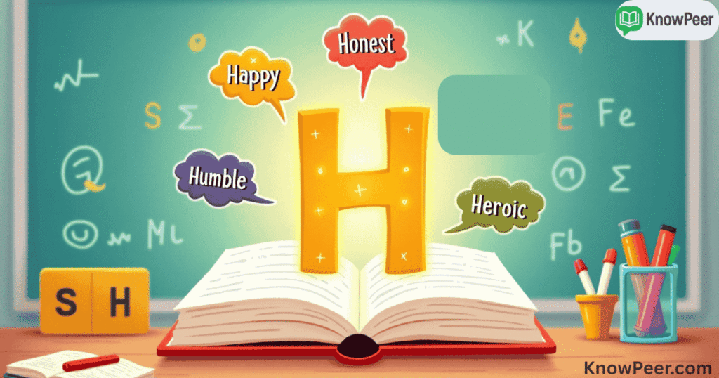 Adjectives That Start With H