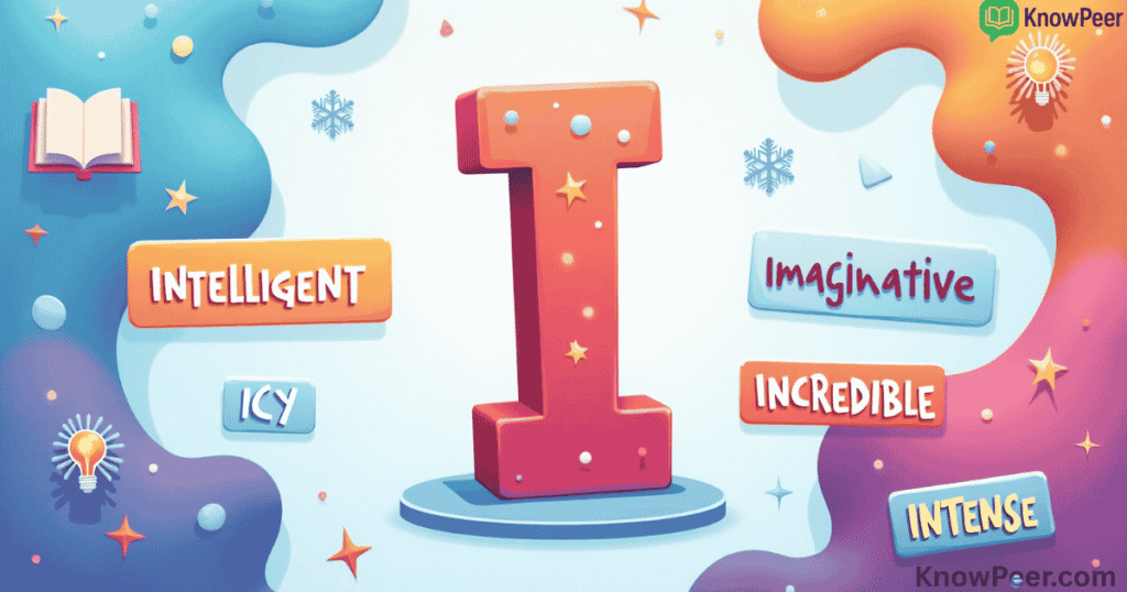 Adjectives That Start With I