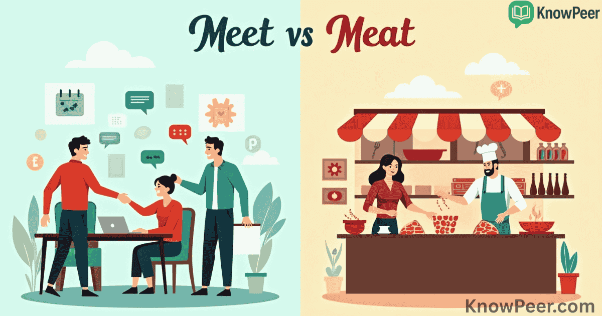 Meet vs Meat