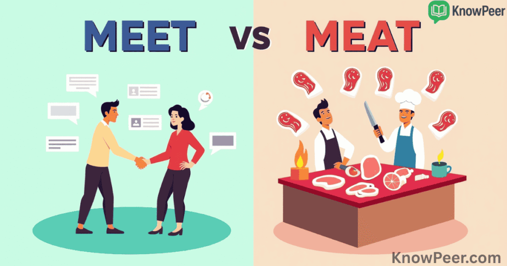 Meet vs Meat