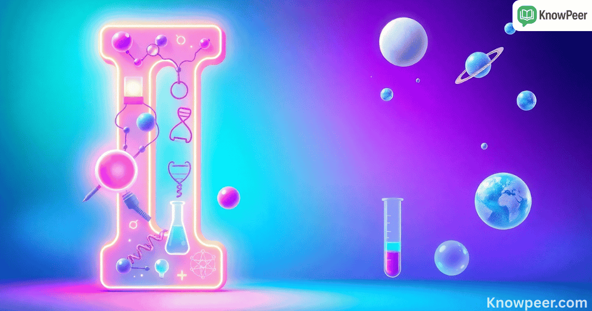 Science Words That Start With I