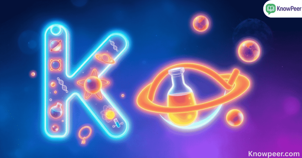 Science Words That Start With K