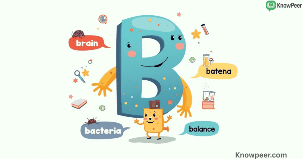 Science Words That Start with B