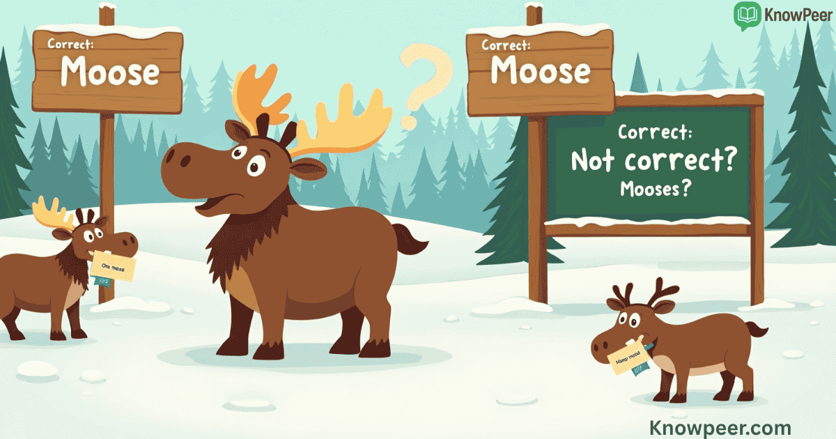 Plural of Moose