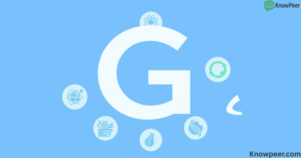 Science Words Starting With G