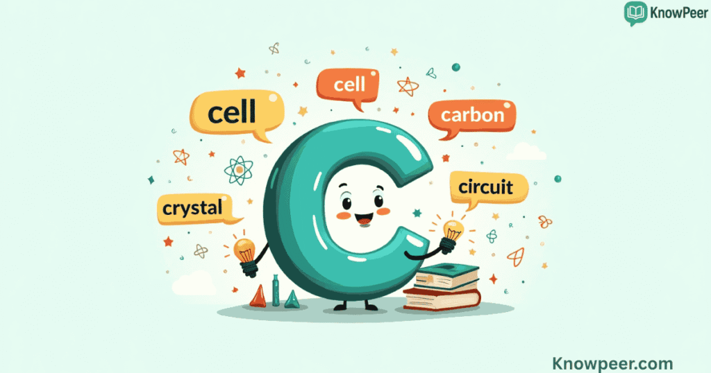 Science Words That Start with C