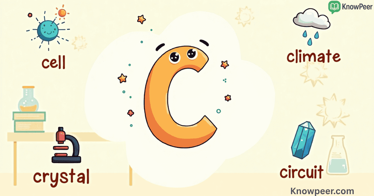 Science Words That Start with C