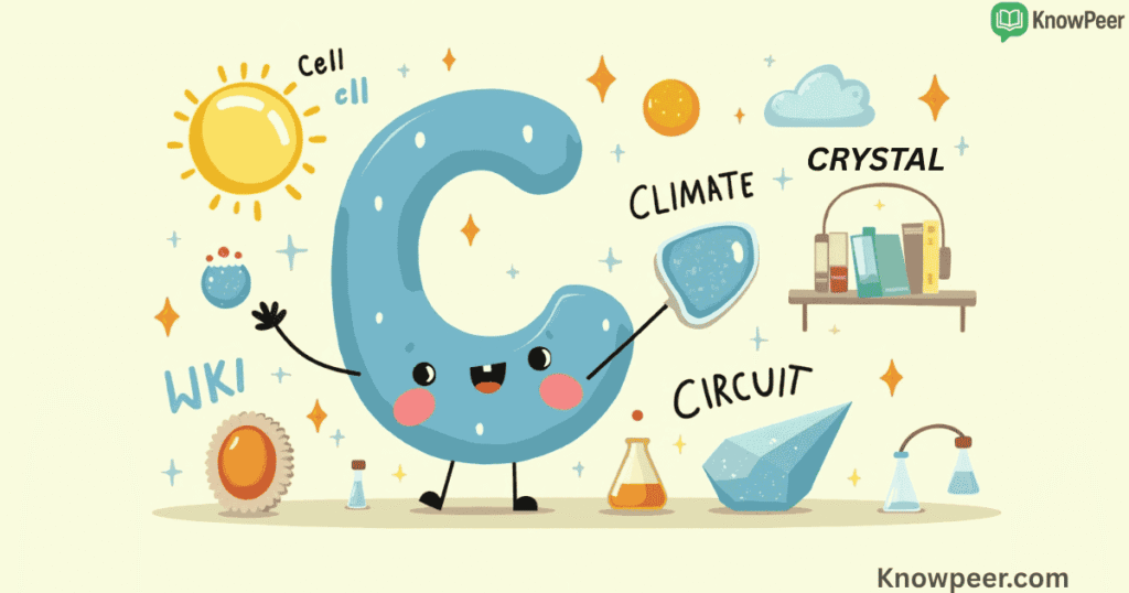 Science Words That Start with C