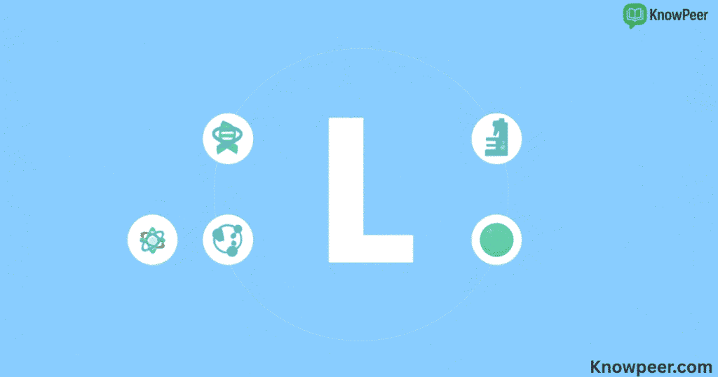 Science Words That Start With L