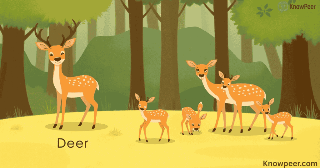 Plural of Deer