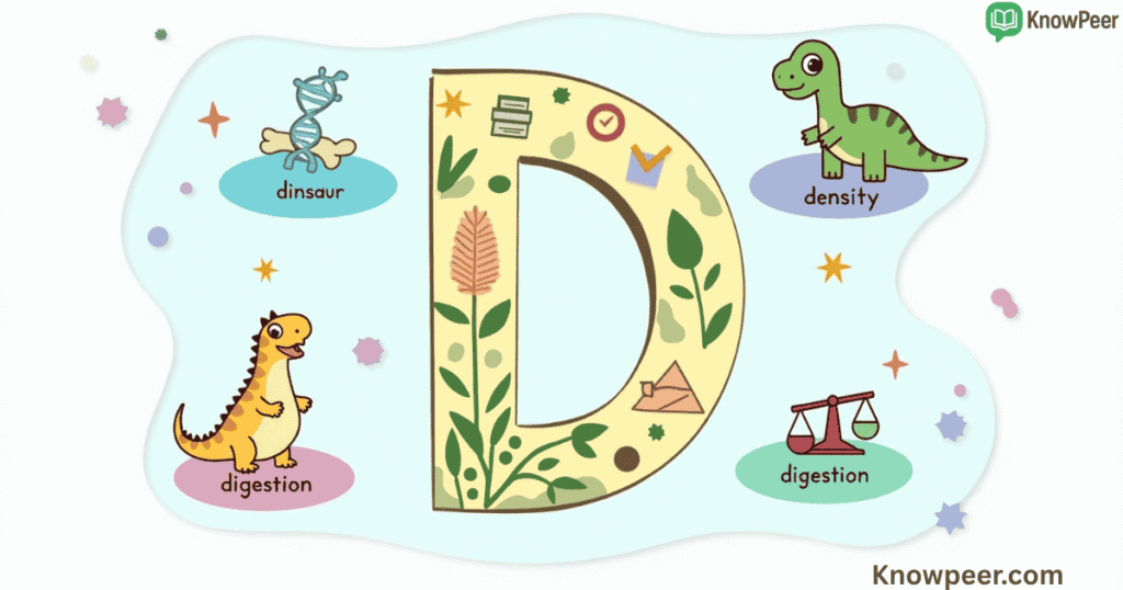 Science Words That Start With D