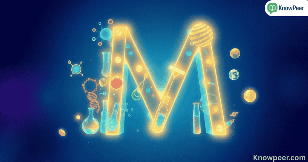 Science Words That Start With M