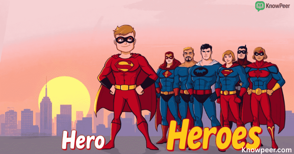 Plural of Hero