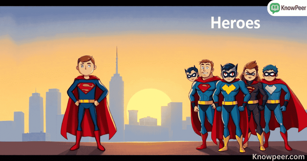 Plural of Hero
