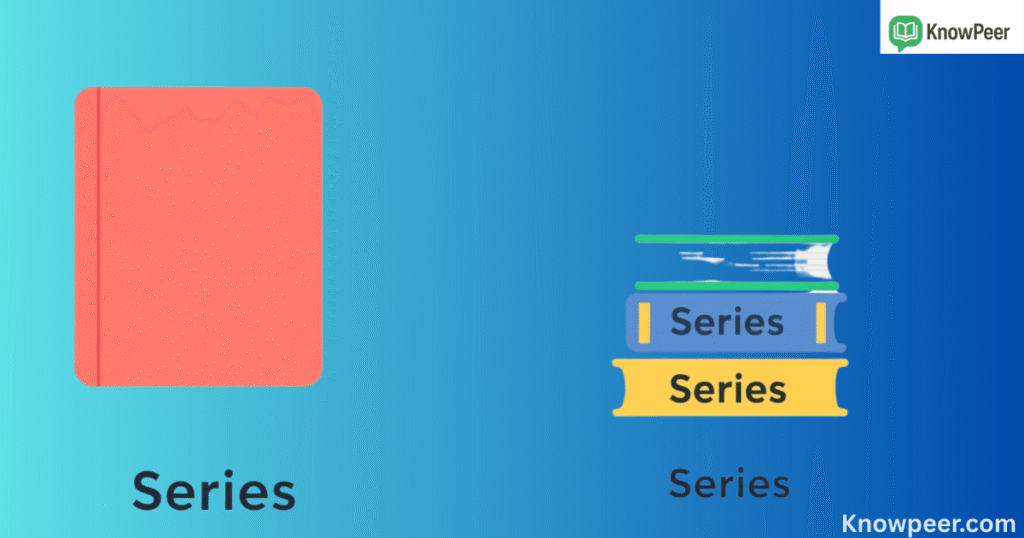 Plural of Series