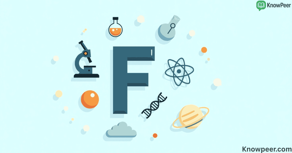 Science Words That Start With F