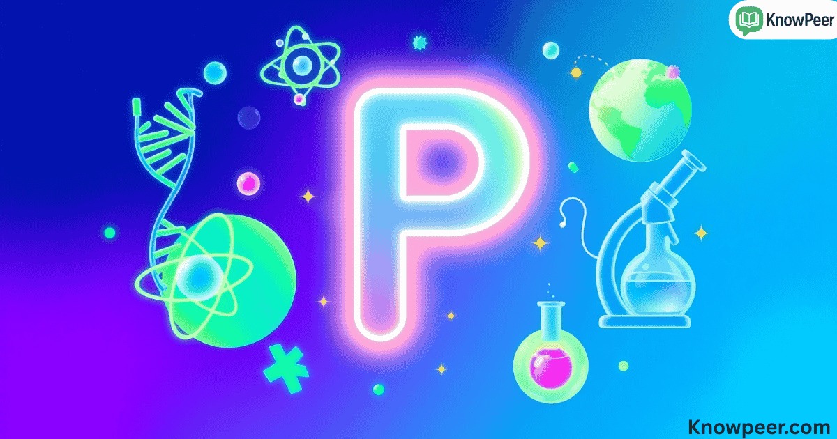 Science Words That Start With P