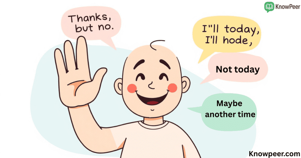 Other Ways to Say No