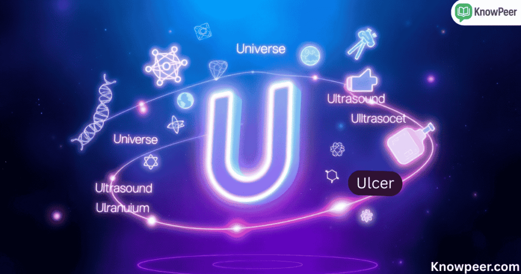 Science Words That Start With U