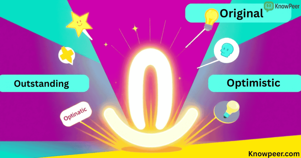 Adjectives That Start With O