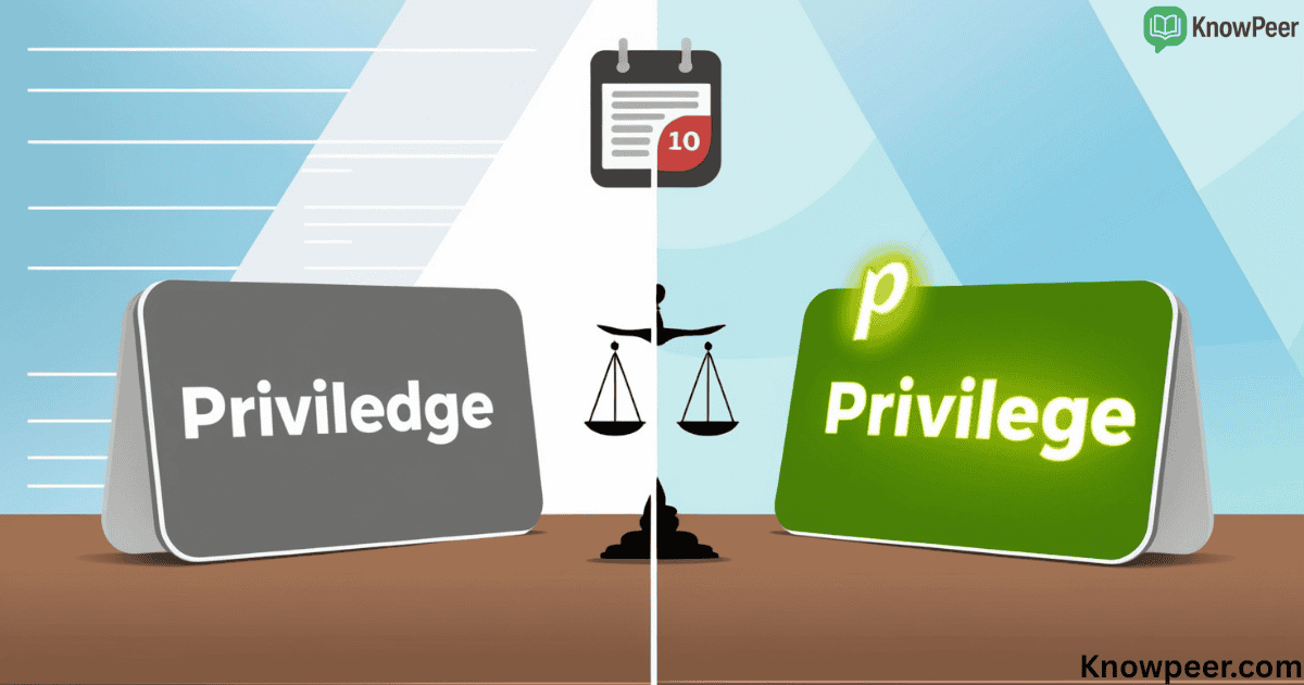 Priviledge or Privilege