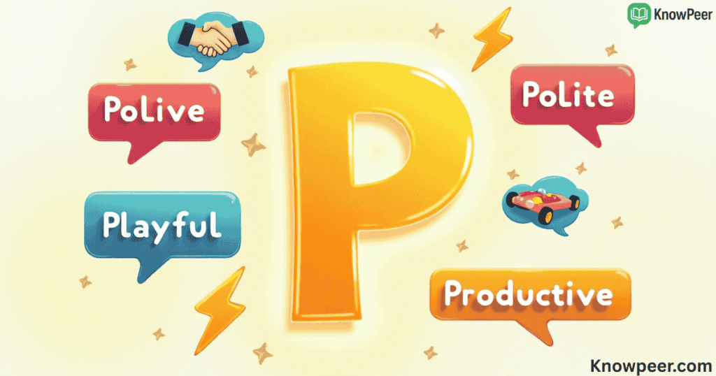 Adjectives That Start With P