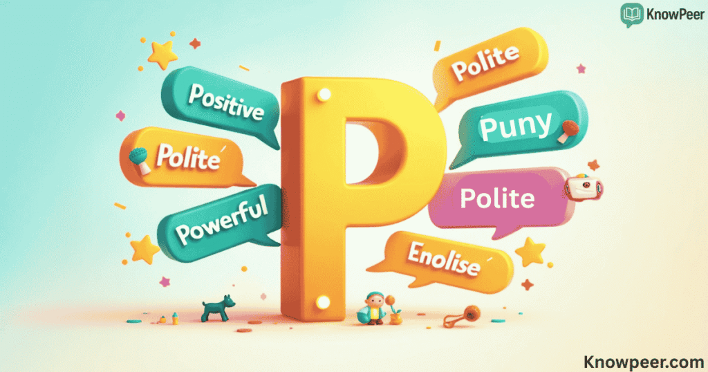 Adjectives That Start With P