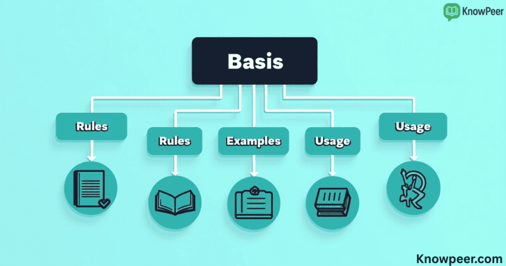 Plural of Basis