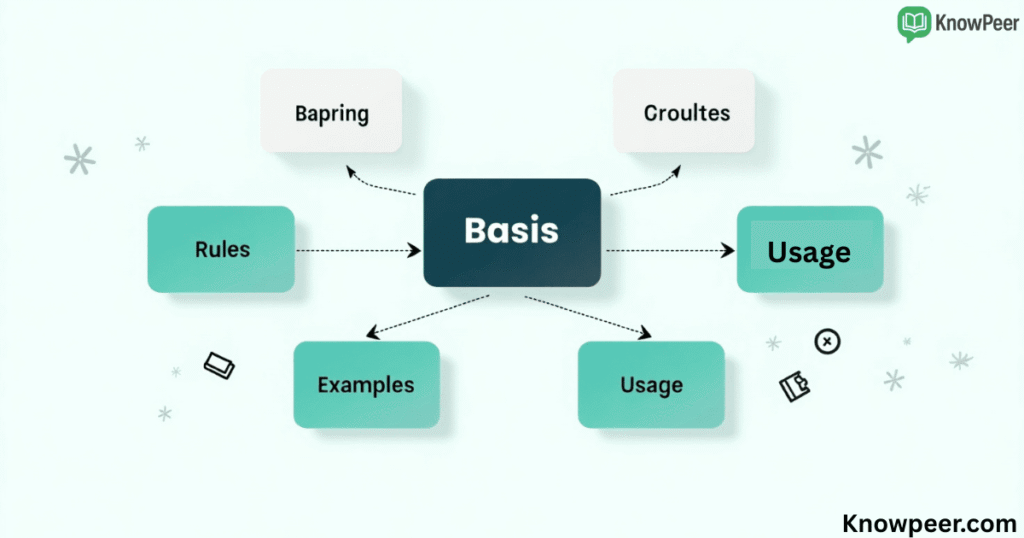Plural of Basis