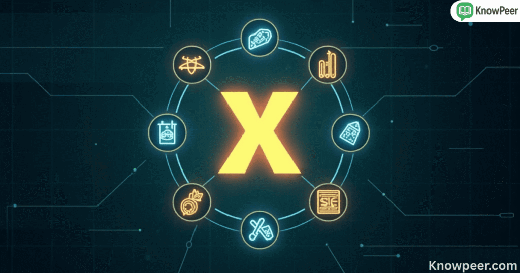 Science Words That Start With X