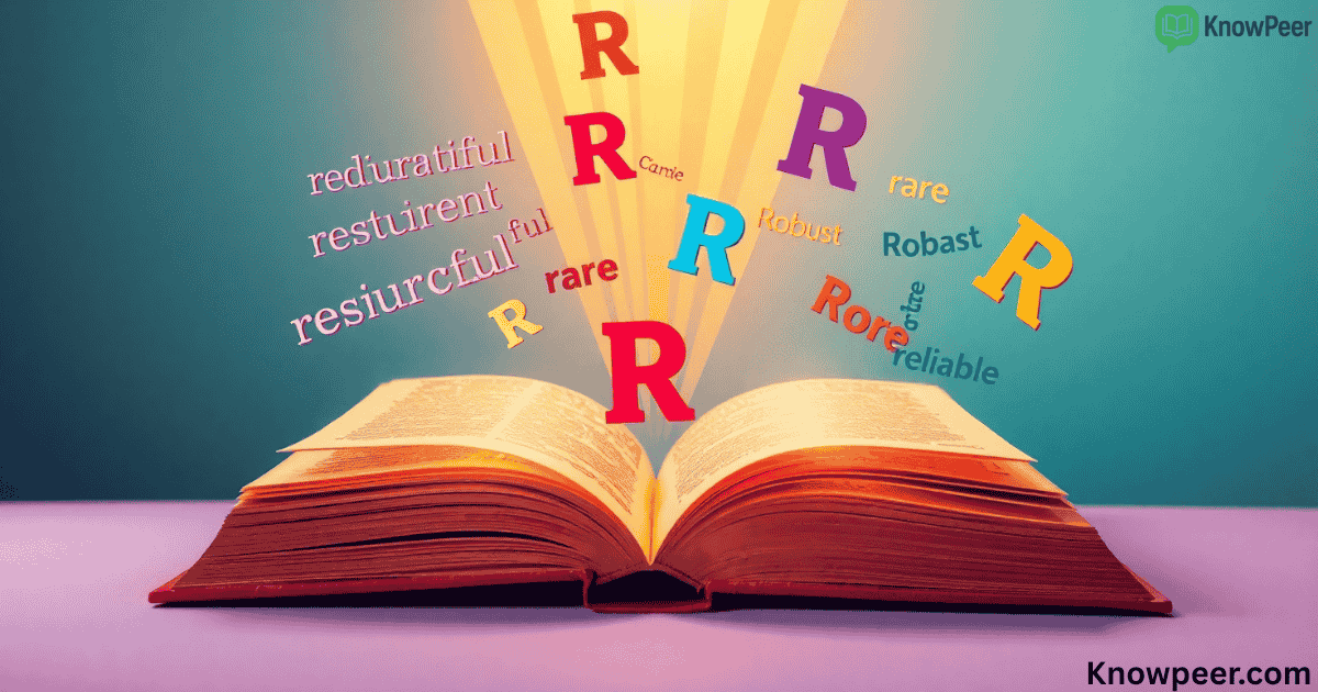 Adjectives That Start With R