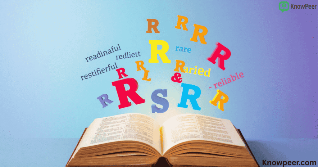 Adjectives That Start With R