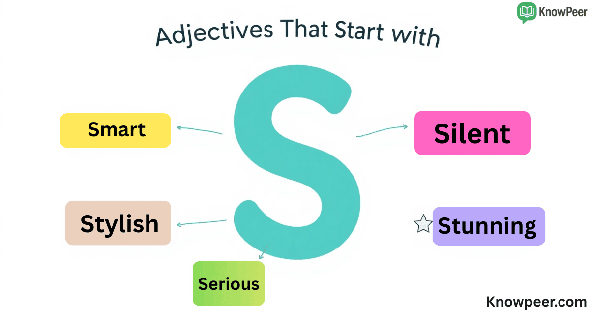 Adjectives That Start With S