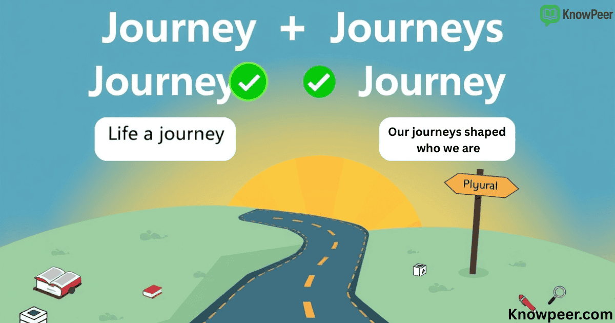 Plural of Journey