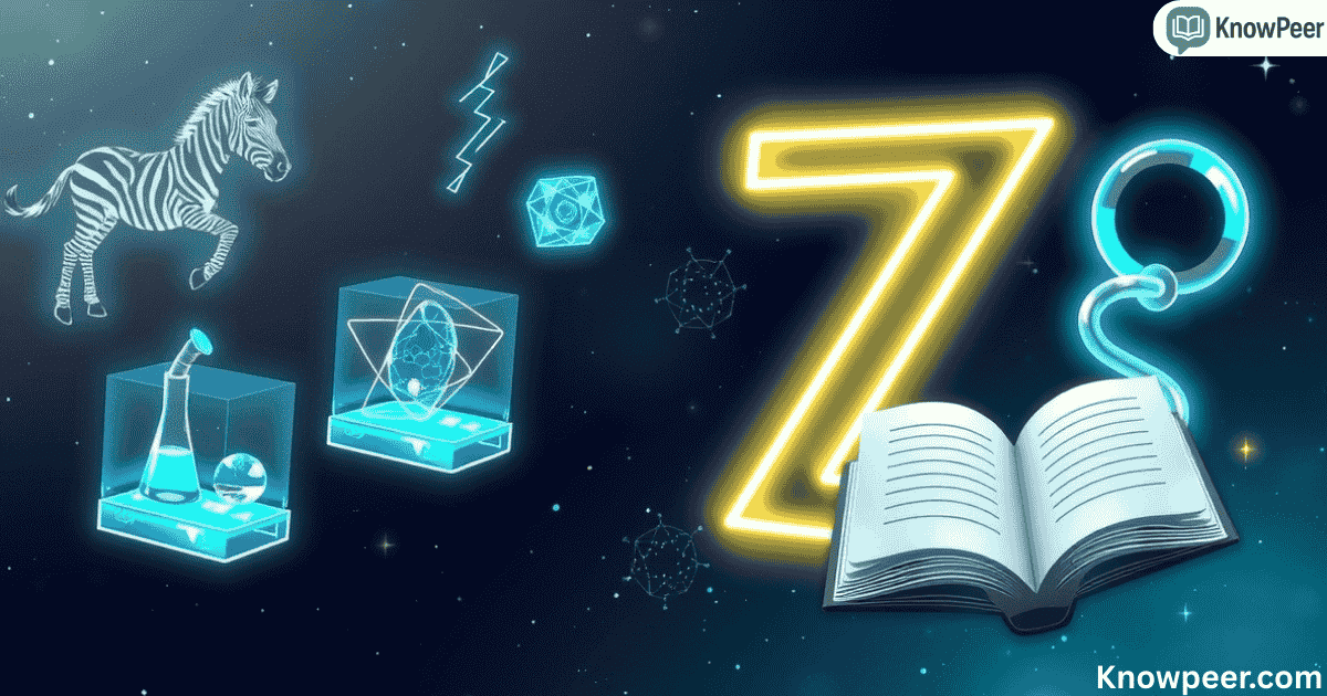Science Words That Start With Z