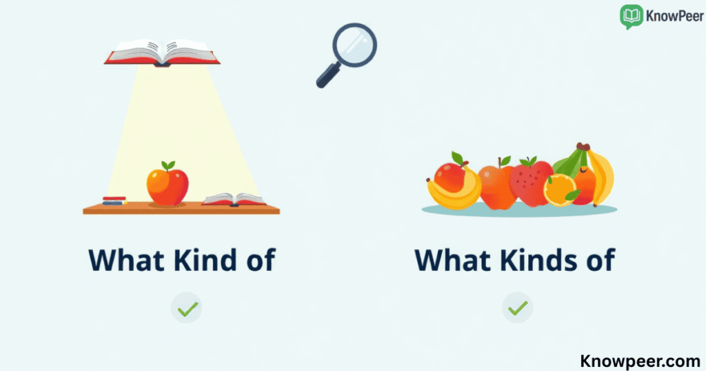 What Kind of vs. What Kinds of