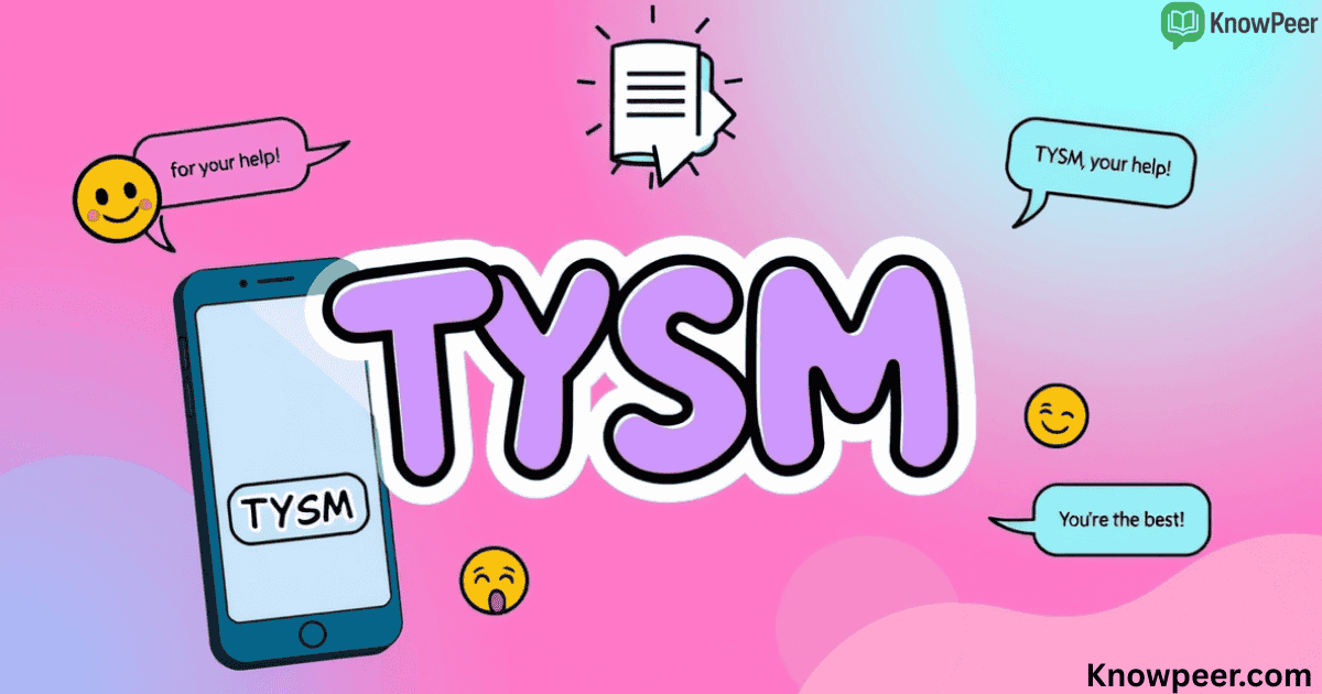TYSM Meaning