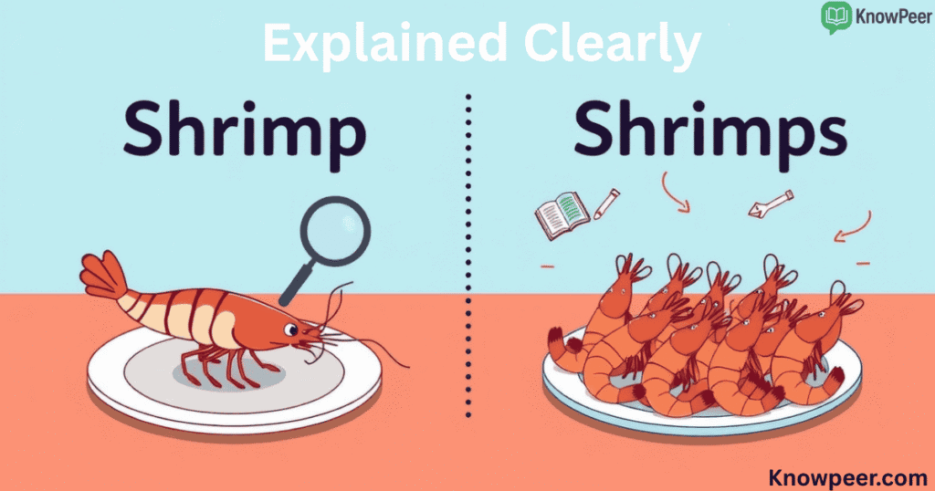 Plural of Shrimp