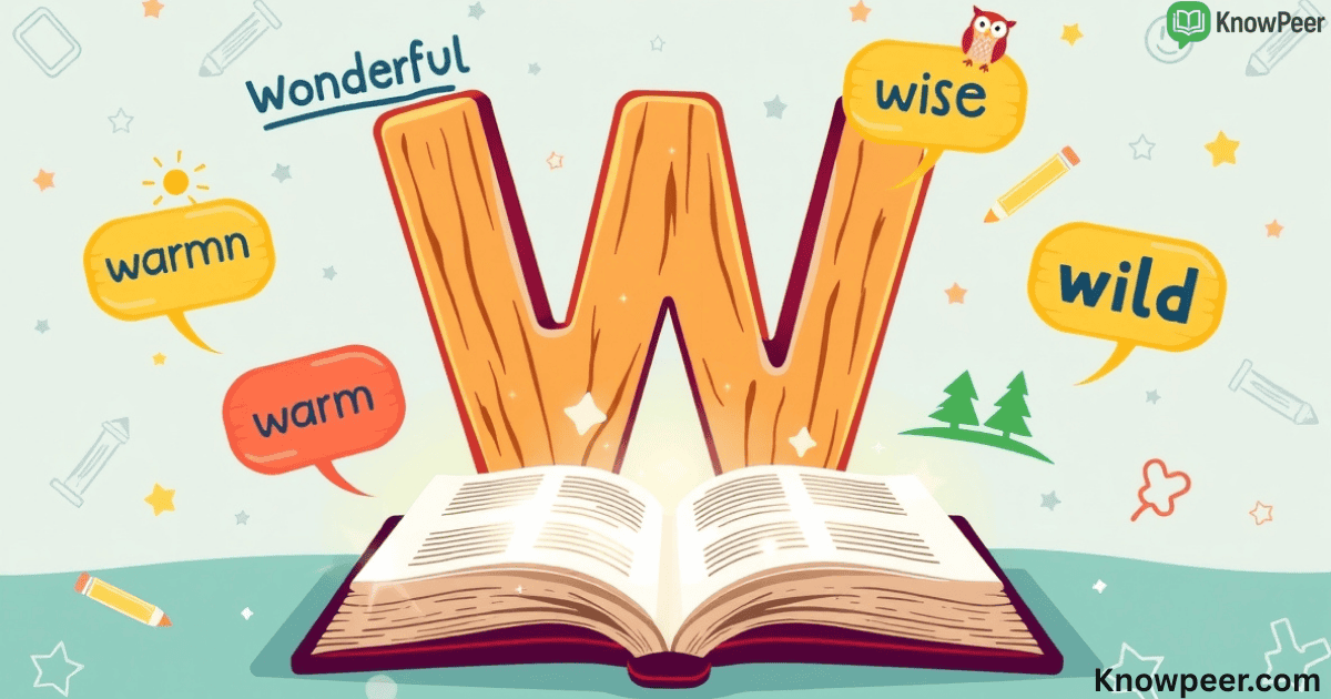 Adjectives That Start With W